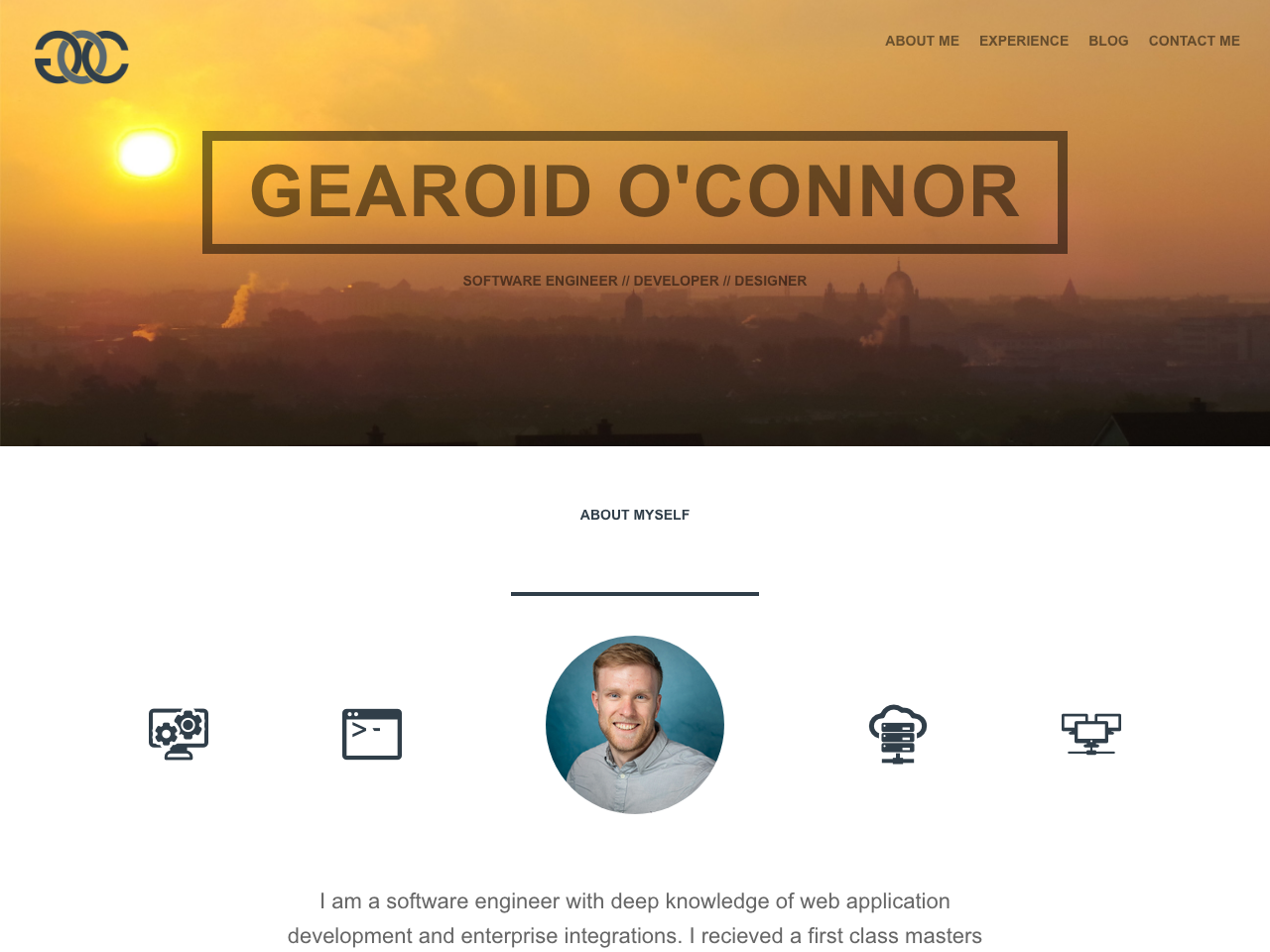 Sleek Blog screenshot