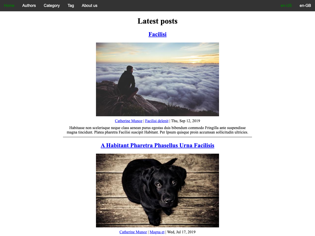 Jekyll Kontent Blog screenshot