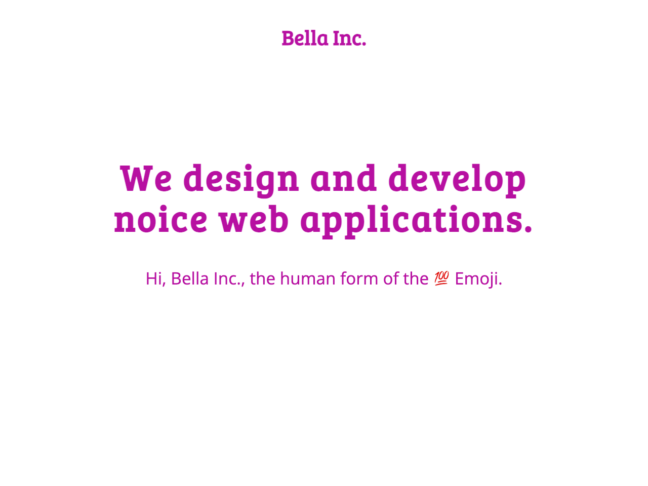 Gatsby Starter Portfolio Bella screenshot