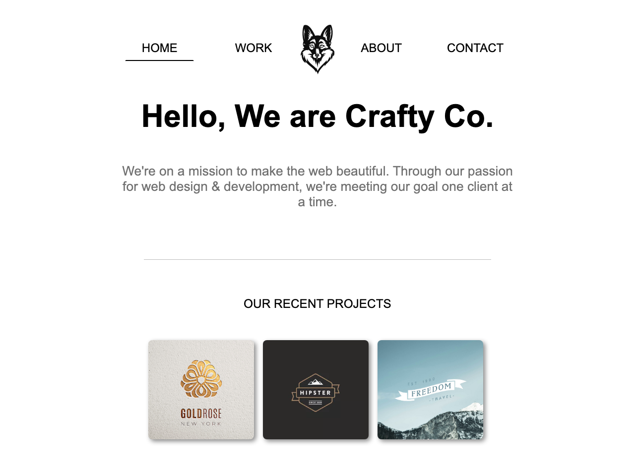 Gatsby Crafty Theme screenshot