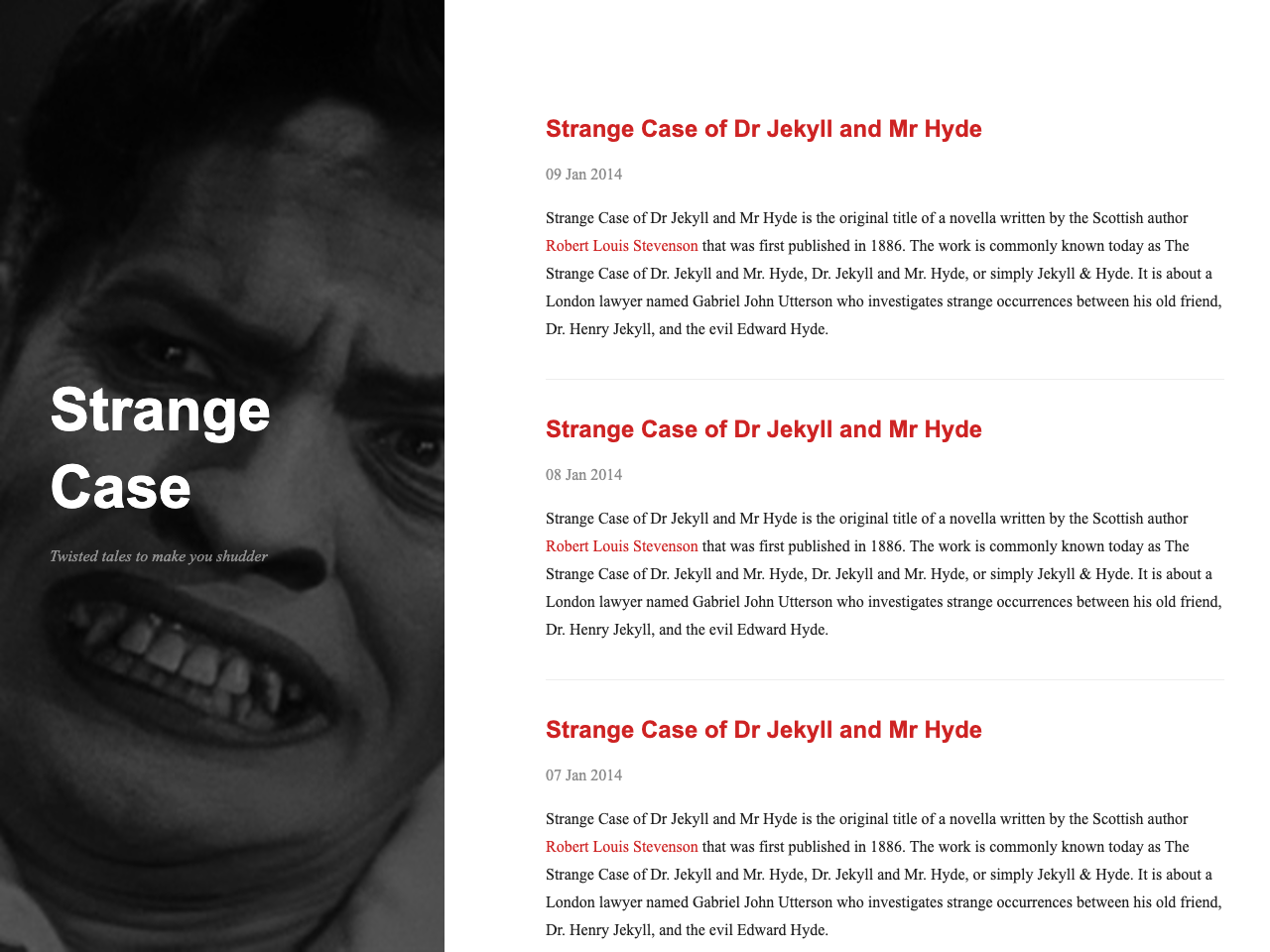 Strange Case screenshot