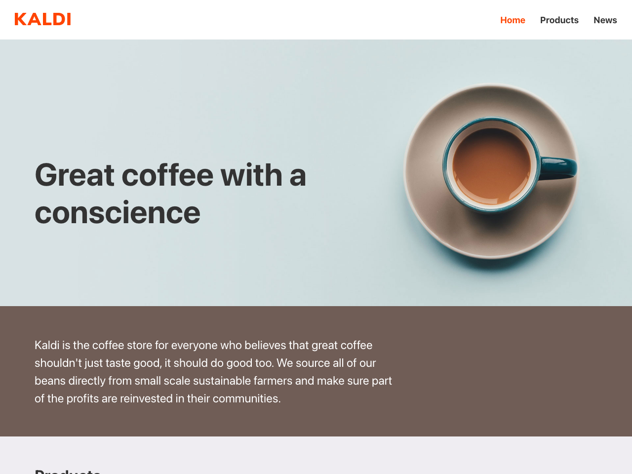 Middleman Starter Netlify CMS screenshot