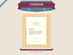 Typewriter screenshot