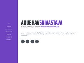 Gatsby Starter Resume screenshot