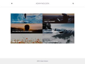 Adam Blog screenshot