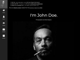 Dark Porfolio Theme for 11ty screenshot