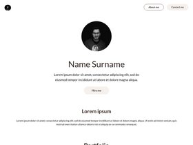 Gatsby Starter Portfolio screenshot