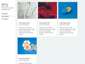 Gatsby Starter Fine screenshot